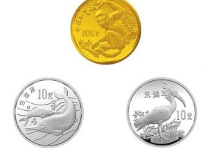 中國珍稀野生動物(第二組)金銀幣收藏價值分析
