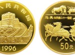 1996年中國古代科技發明發現第五組馬具金幣收藏價值高不高