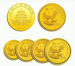 熊猫金币价格下跌较大，其它金银币品种影响相对较小