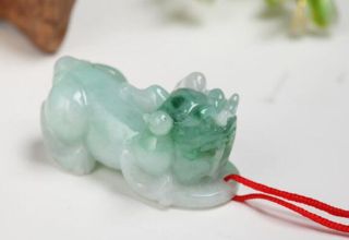 开运翡翠貔貅好不好  如何帮翡翠貔貅开光