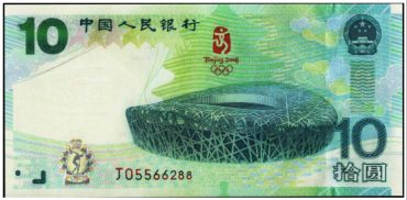 08年都发行了哪三种奥运纪念钞？你见过吗