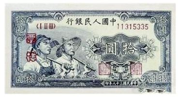 人民币人物原型之工人