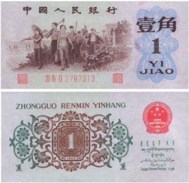 珍稀币的枣红背绿
