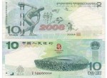 奥运10元纪念钞