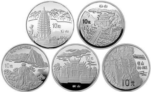 中國名勝紀念幣之嵩山銀幣發行規格介紹，嵩山銀幣收藏價值分析