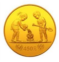 金银币市场中的稀有精品—79年国际儿童年纪念金币收藏价值分析