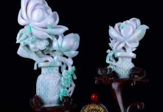 翡翠花瓶常见款式及介绍  摆放翡翠摆件要遵循的原则