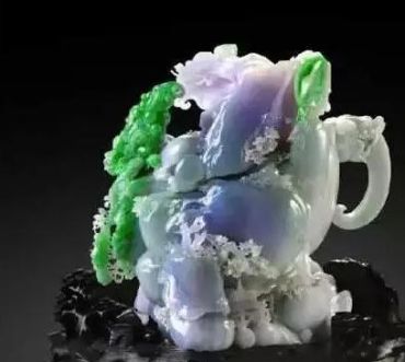 百万级别紫罗兰翡翠摆件是什么样的 快来涨姿势！
