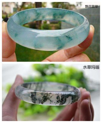 带飘花的就一定是翡翠吗 有可能是这两种玉石！