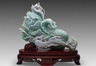 翡翠玉白菜摆件适合送礼吗  翡翠玉白菜寓意