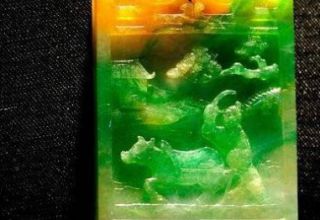 翡翠雕刻的作用：翡翠雕刻是很好的文化体现