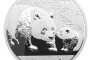 2011年熊貓一公斤銀幣受到市場熱捧，收藏價值高