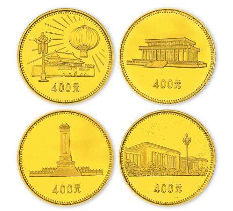 中华人民共和国成立30周年纪念金币发行量稀少，市场走势良好