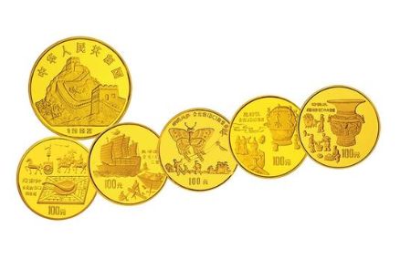 中国古代发明第一组1盎司金币套装发行意义大，被藏家们喜爱