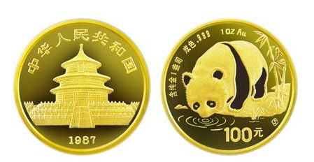 1987年熊猫金币价值怎么样？都有哪些特色？