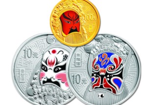 京劇臉譜金銀幣發(fā)行價值大，是值得投資的幣種