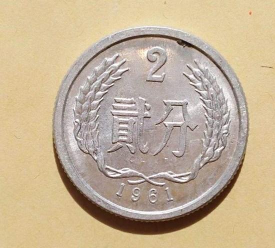 1961年的二分硬币价格   1961年的二分硬币价值分析