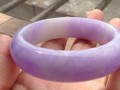 淡紫色翡翠手镯 淡紫色翡翠手镯值钱吗