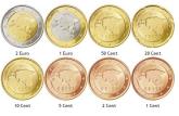 50欧分硬币图片及价格  欧元硬币面值