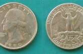 25美分硬币图片  25美分硬币图案介绍
