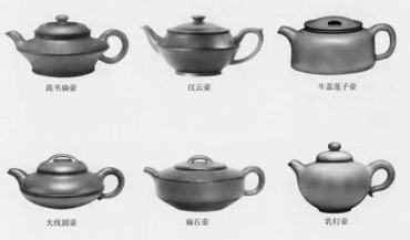 紫砂壶器型名称   紫砂壶器型图解