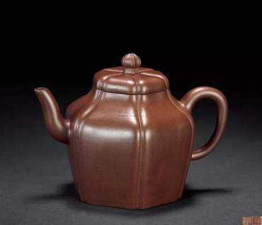 六方紫砂壶图片   六方紫砂壶作品