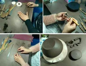 半手工紫砂壶制作流程    半手工紫砂壶怎么制作的
