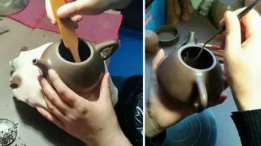 半手工紫砂壶制作流程    半手工紫砂壶怎么制作的