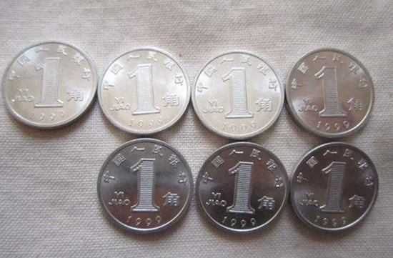 1999年兰花一角硬币值多少钱   1999年兰花一角硬币市场报价