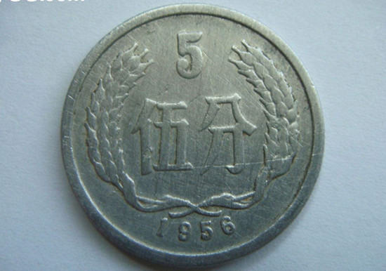 1956年的五分硬币值多少钱  1956年的五分硬币市场价