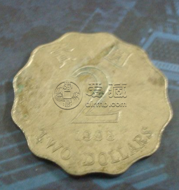 1998年的二元港币值多少钱   1998年的二元港币价格