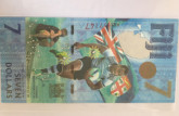 斐济7元纪念钞价格  斐济7元纪念钞价值