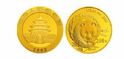 2003熊猫金币回收价格 2003熊猫金币价格及图片