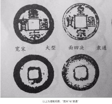 皇宋通宝版别详解图片  皇宋通宝版别