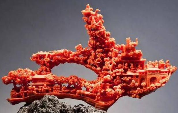 红珊瑚的功效与作用  真正的红珊瑚图片