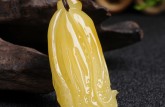 蜜蠟白菜吊墜圖片 價(jià)格多少錢