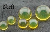 天然綠色琥珀 綠琥珀是怎么形成的