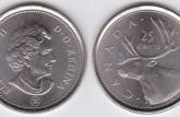 加拿大硬币25分  最新收藏价值