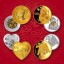 回收2016吉祥文化金银纪念币