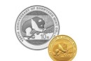 回收熊猫加字金银纪念币