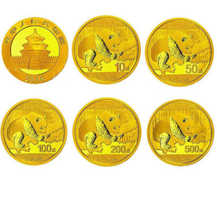 熊猫金币5枚套装回收价格 熊猫金币最新价格表