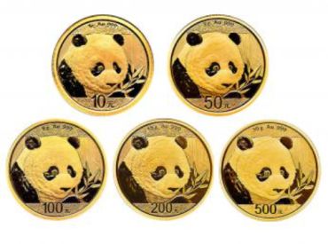 2018年熊猫金银币套装价格