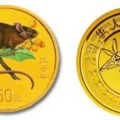 2008鼠年1/10盎司金币价格