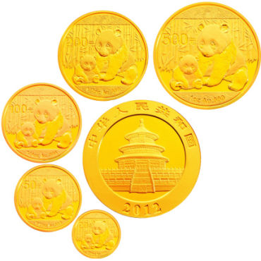 2012年熊猫金银币套装价格 怎么鉴别真伪