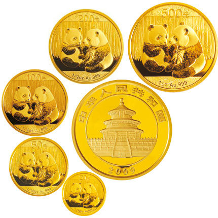 2009版熊貓金銀紀(jì)念幣價(jià)格