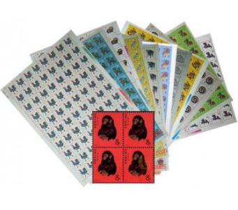 一轮生肖邮票市场价格 一轮生肖邮票整版价格