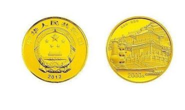 五台山5盎司金币价格 市场价格是多少