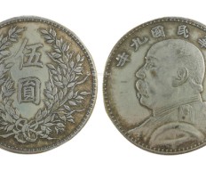袁大头五元拍卖1600万 真品图片