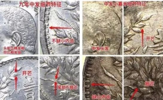 袁大頭九年造版別圖片 袁大頭九年哪個版最值錢