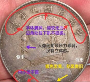 袁大头民国三年五元银元最新价格表 如何区分银元真假